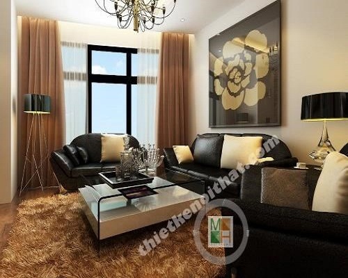  Mẫu thiết kế Sofa da 004